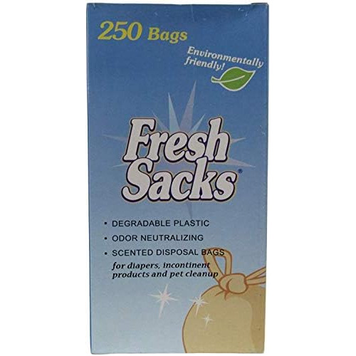 Bolsas Biodegradables Desechar Pañales, Rollo De 250
