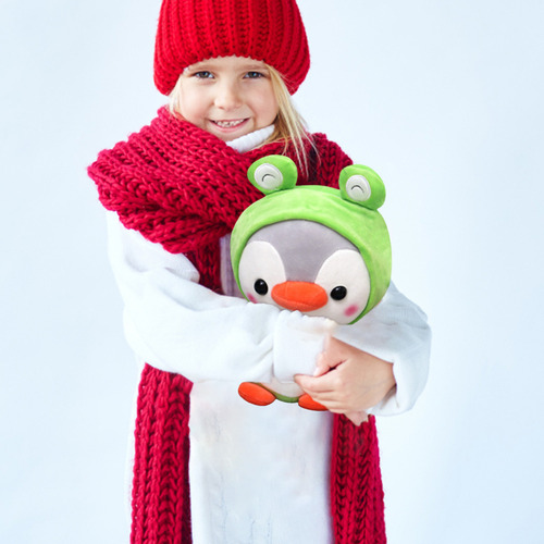 Boneca De Pinguim Fofa De 23 Cm, Pequeno Brinquedo De Pingui