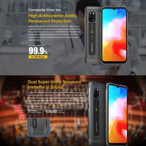 Armor 12 | Celular Dualsim Resistente Batería 5.180mah | 5g