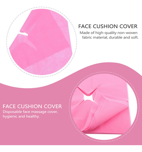 Funda De Almohada Desechable De Algodón Para Rostro, 100 Uni