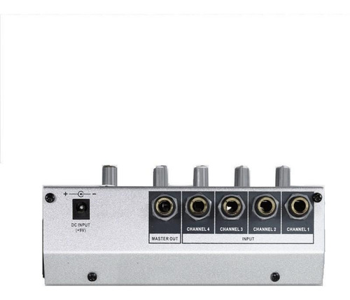 Imagen 2 de 2 de Micro Mezcladora De 4 Canales Mono Mm-1401