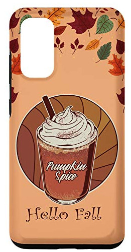 Funda Para Galaxy S20 Hello Fall Season Pumpkin Spice Coffee