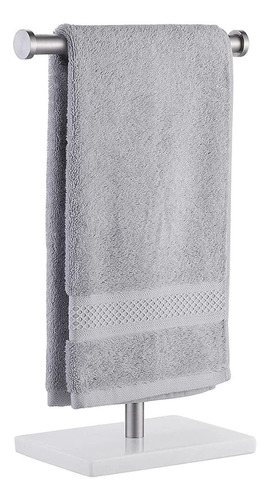 Kes Hand Towel Stand Con Base De Mármol, Toallero De Mano P