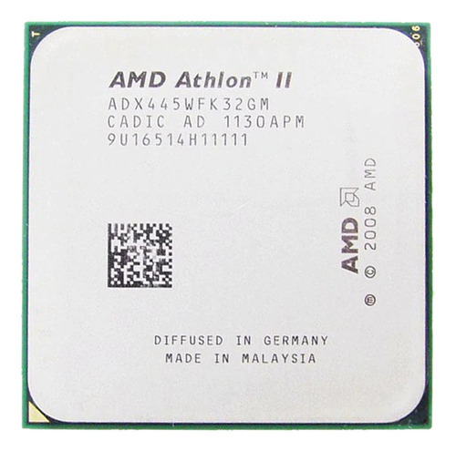 Processador Amd Athlon Ii X3 445 Socket Am3 + Pasta Térmica