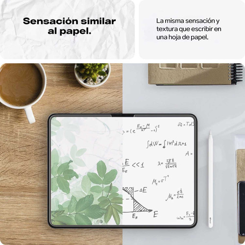 Mica Vidrio Templado Spigen Paper Touch Para iPad 13 M3 M2