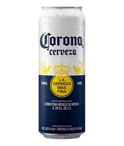 Cerveza Corona Lata 410cc