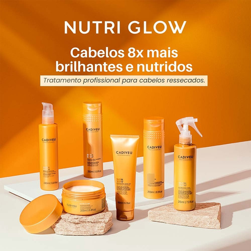 Cadiveu Nutri Glow Kit De Limpeza Home Care 3 Produtos