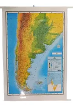 Comprar 6 Mapas Murales Laminados Envarillados Variedad De Títulos