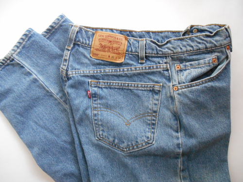 Pantalon Levis Azul 550 Made In Usa Nuevo Talla 34-30 1990