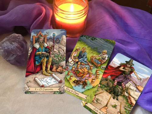 Tarot Sabiduría De Bruja Everyday Witch +collar Mod Elefante
