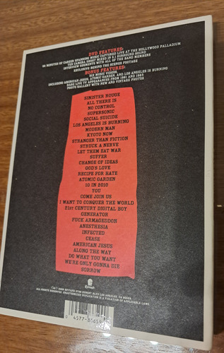 Bad Religion Live At The Palladium - Nuevo - Original Usa Estándar