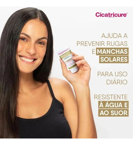 Protetor Solar Facial Antissinais Fps 50 Efeito Matte 40g -