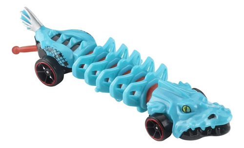 Hot Wheels Mutant Machines VehĂculo Skullface Azul Y Naran