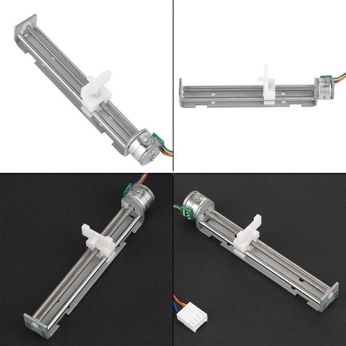 Dc 12v Motor Paso A Paso Con Tuerca De Tornillo Lineal Desli