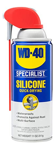 Wd-40 Lubricante De Silicona En Spray Resistente Al Agua, 1.