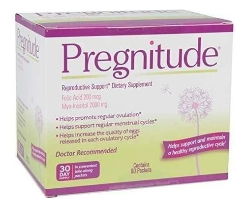 Pregnitude Reproductive Support 60 Prenatal Packets