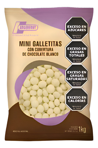 Mini Galletitas C/cobertura Chocolate Blanco Argenfrut X1kg