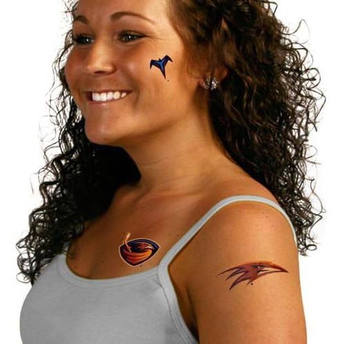 Wincraft Tatuajes Temporales De La Nhl Atlanta Thrashers