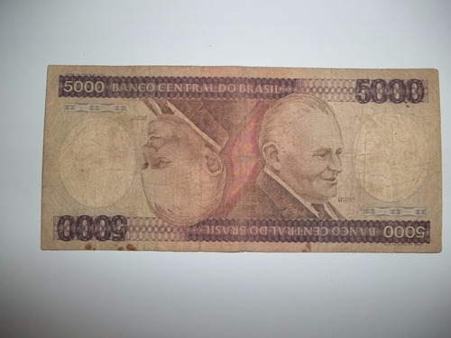 Billete 5000 Cruzeiros Serie B