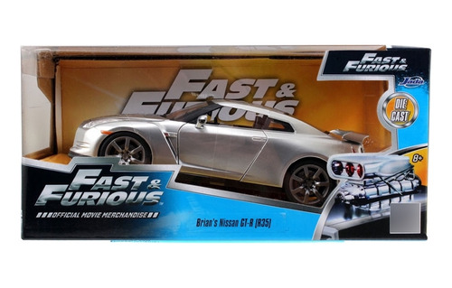 Jada 97212 2009 Ff Nissan Silver Fast And Furious
