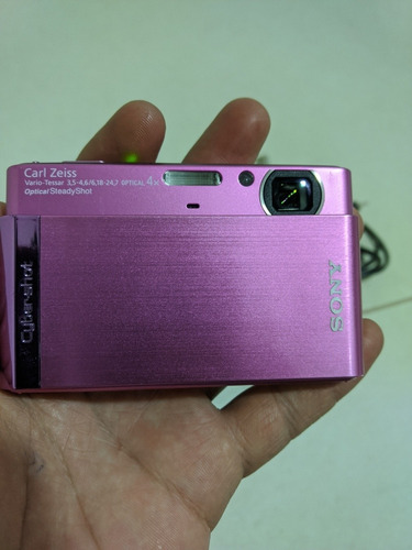 Câmera Digital Sony Cyber Shot T90 Menu Em Japonês! + Sd16gb