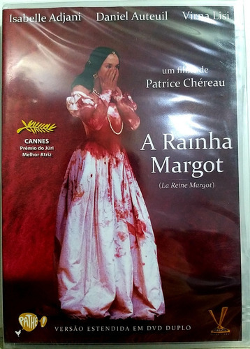 Doble DVD de Queen Margot, original de Isabelle Adjani sellado