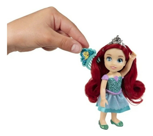 Princesa Disney Petite Ariel. 15 Cm. Jakks Pacific