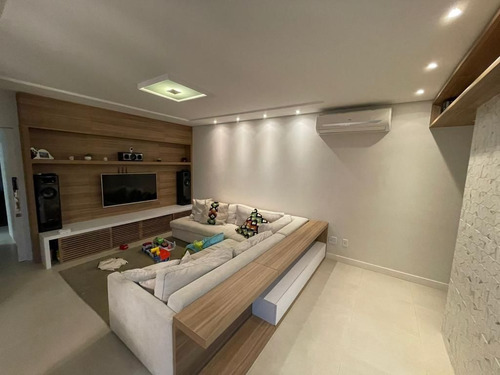 Imagem 6 de 22 de Apto De Luxo 3 Dorm, Sendo 2 Suítes, Mobiliado E 3 Vagas No Balneário - Ap0364