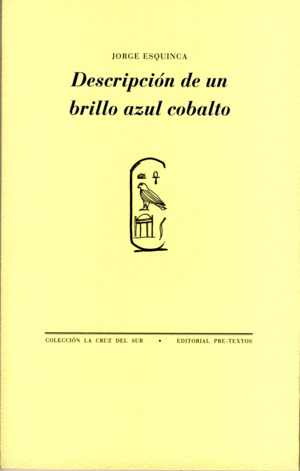 Libro Descripción De Un Brillo Azul Cobalto Sku