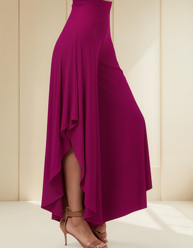 Pantalón Largo De Corte Holgado Tipo Holán Para Mujer