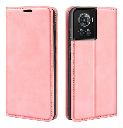 Magnetic Suction Leather Case For Oneplus Ace / 10r