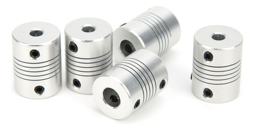 Acoplamientos De Eje Flexible De 5 Piezas Para Motor Paso A