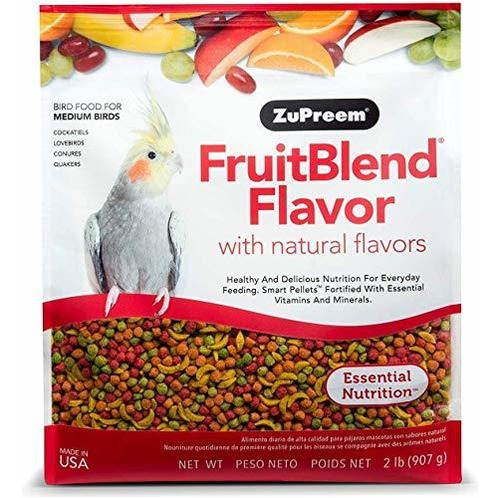 Comida Pajaros Fruitblend Premium Bird Dieta Para Pajaros Me