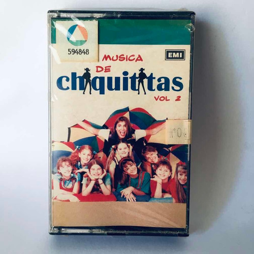 Chiquititas Vol 2 Cassette Sellado Cris Morena Telefe