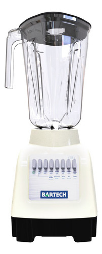 Licuadora 550w Vidrio 2l Botonera 10vel Bartech B1 Beige