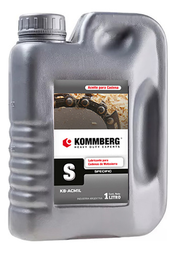 Aceite Lubricante Cadena Motosierra 1litro Kommberg Kb-acm1l