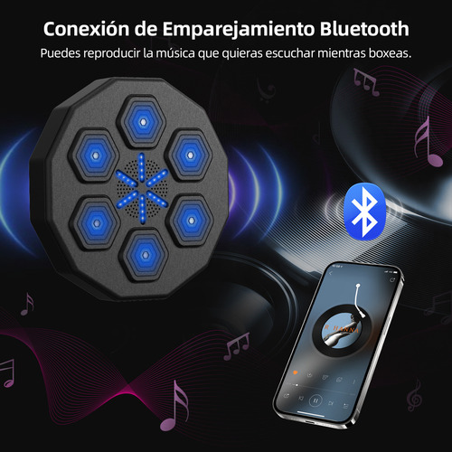 Máquina De Boxeo Musical Kimwood Inteligente Profesional Con Patalla