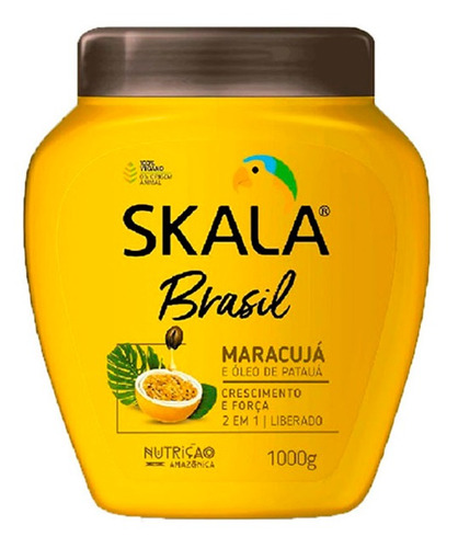 Máscara Brasilera Skala Maracuyá. Liberada Y Vegana