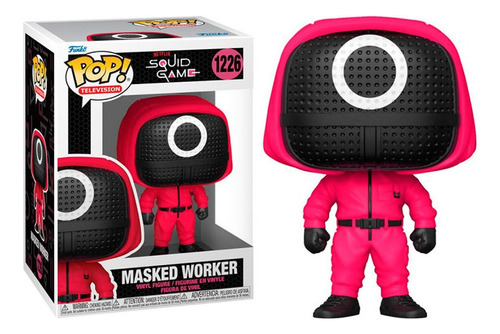 Funko Pop Netflix Squid Game Masked Worker 1226 Muñeco