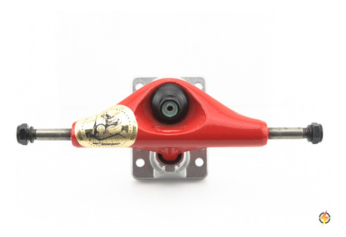 Truck Cisco 129mm Vermelho E Cinza Ref:001455