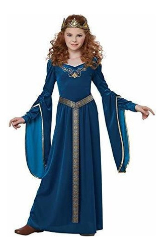 Disfraz De Princesa Medieval Para Niñas Pequeño