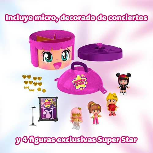 Pinypon Cabeza Super Star