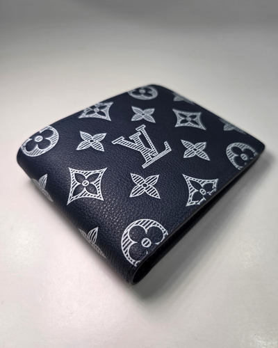 Cartera Louis Vuitton Multiple Navy Monogram Azul Oscuro Monogram (Usado)