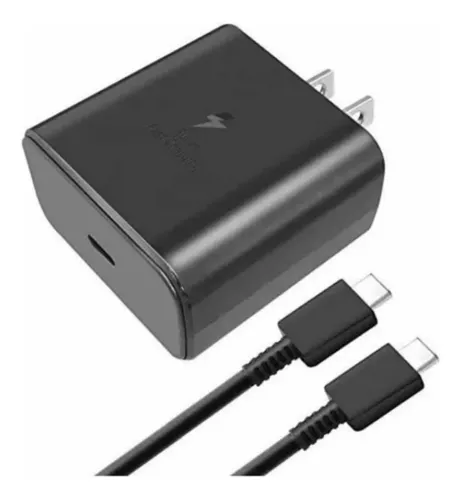 comprar Cargador Samsung 45w Tipo C Taco Más Cable Carga Rápida