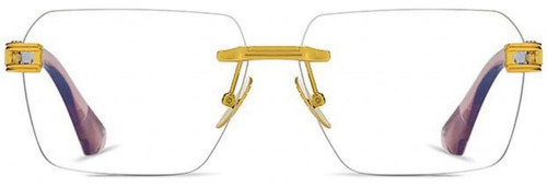 Gafas De Lentes Transparentes De Moda Hip Hop Y2k Sin Montur