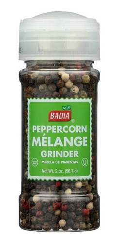 Badia Mezcla De Pimientos Con Molinillo Sin Gluten 56,7 Gr