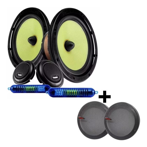 Kit 2 Vias Kevlar® Alto Falante Bravox 6' 160w Rms Cs60k Top