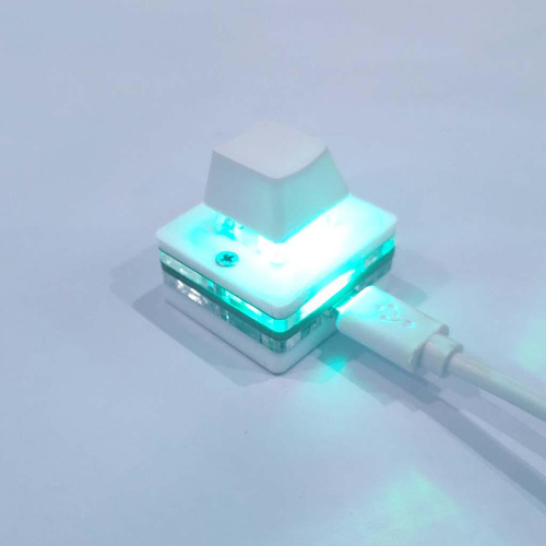 Mini Teclado Usb Para Programar Interruptor Azul