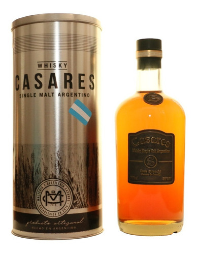 Whisky Casares Cask Strength 56% 750 Ml