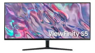 Monitor 34 Samsung Viewfinity S5 Uwqhd 100hz Freesync Hdr Color Negro